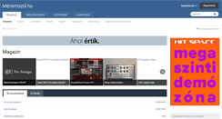 Desktop Screenshot of menemszol.hu